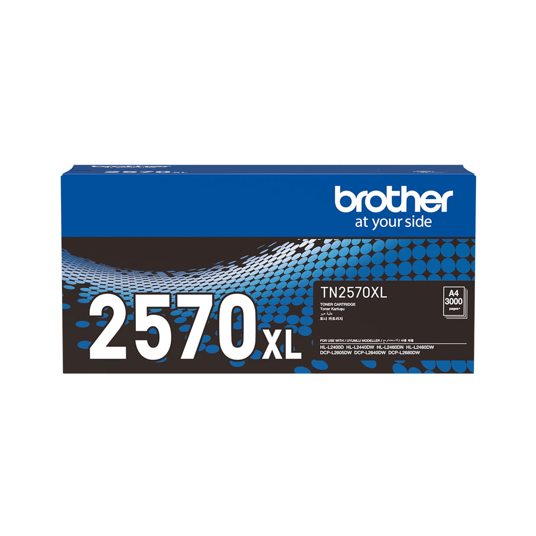 Genuine Toner Brother TN2570XL