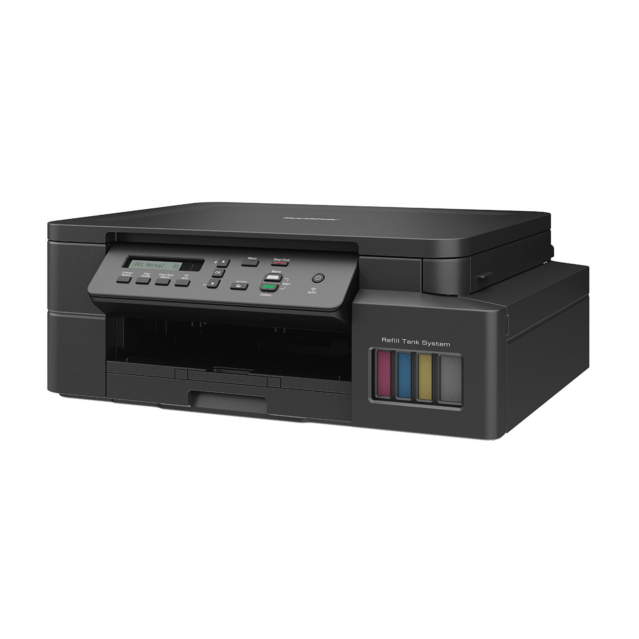 Brother DCP-T525W Ink Tank Printer Left Side View