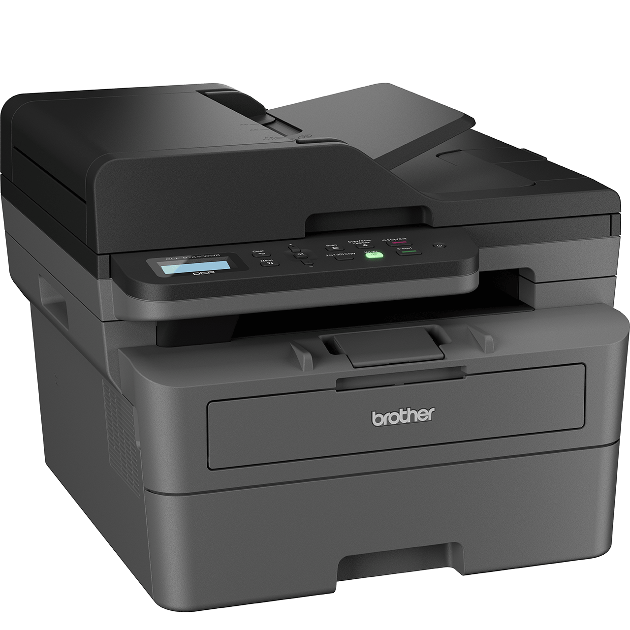 Brother DCP-B7640DWB Mono Laser Printer Right Side View