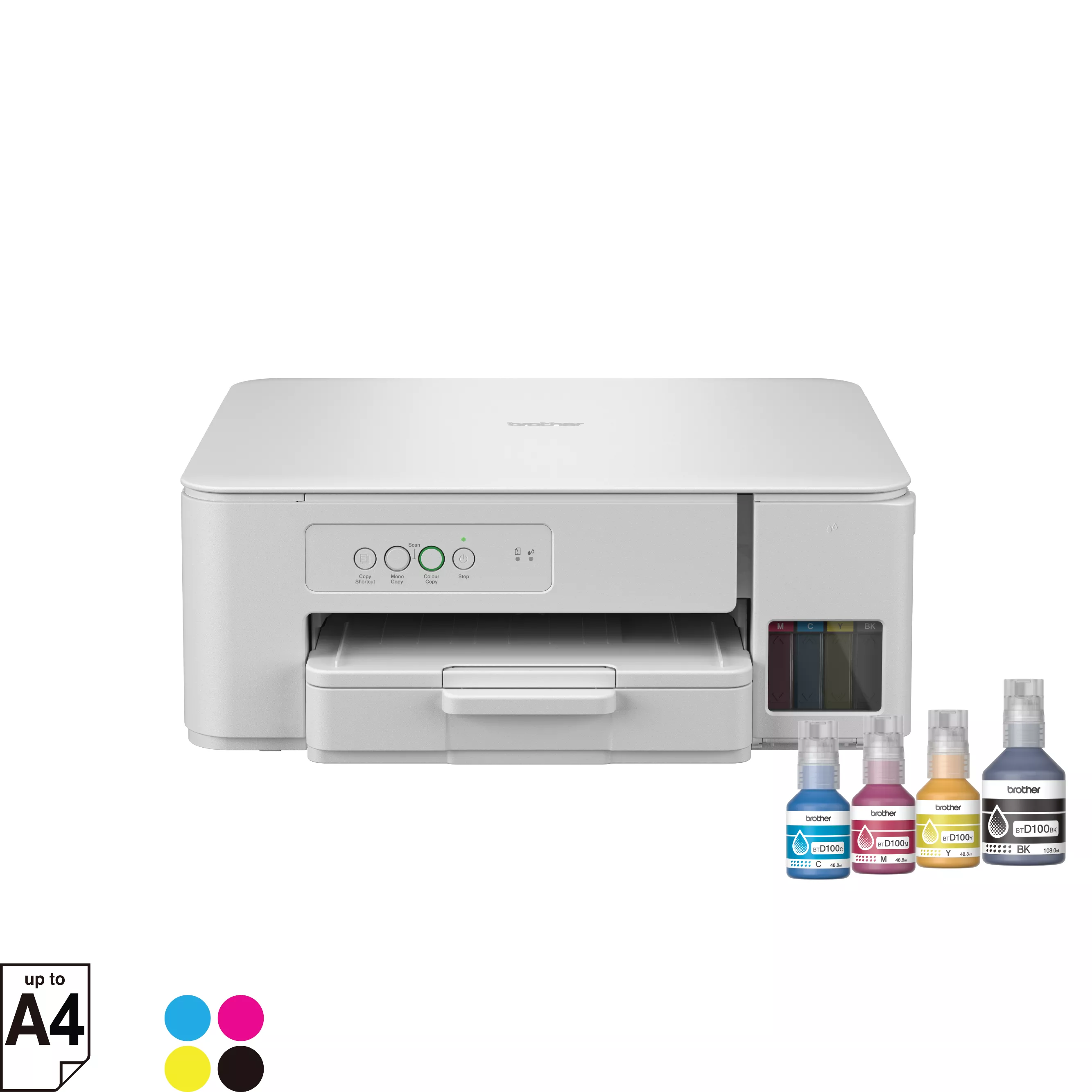 Brother DCP-T236 Ink Tank Printer Front View