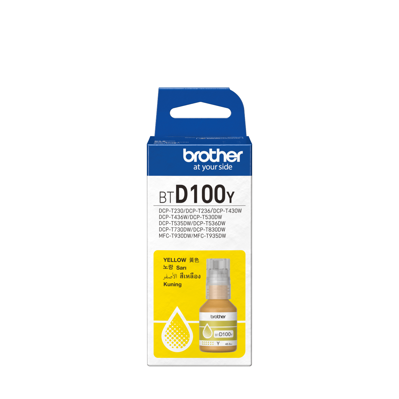 Brother BTD100Y Genuine Ink Bottle 