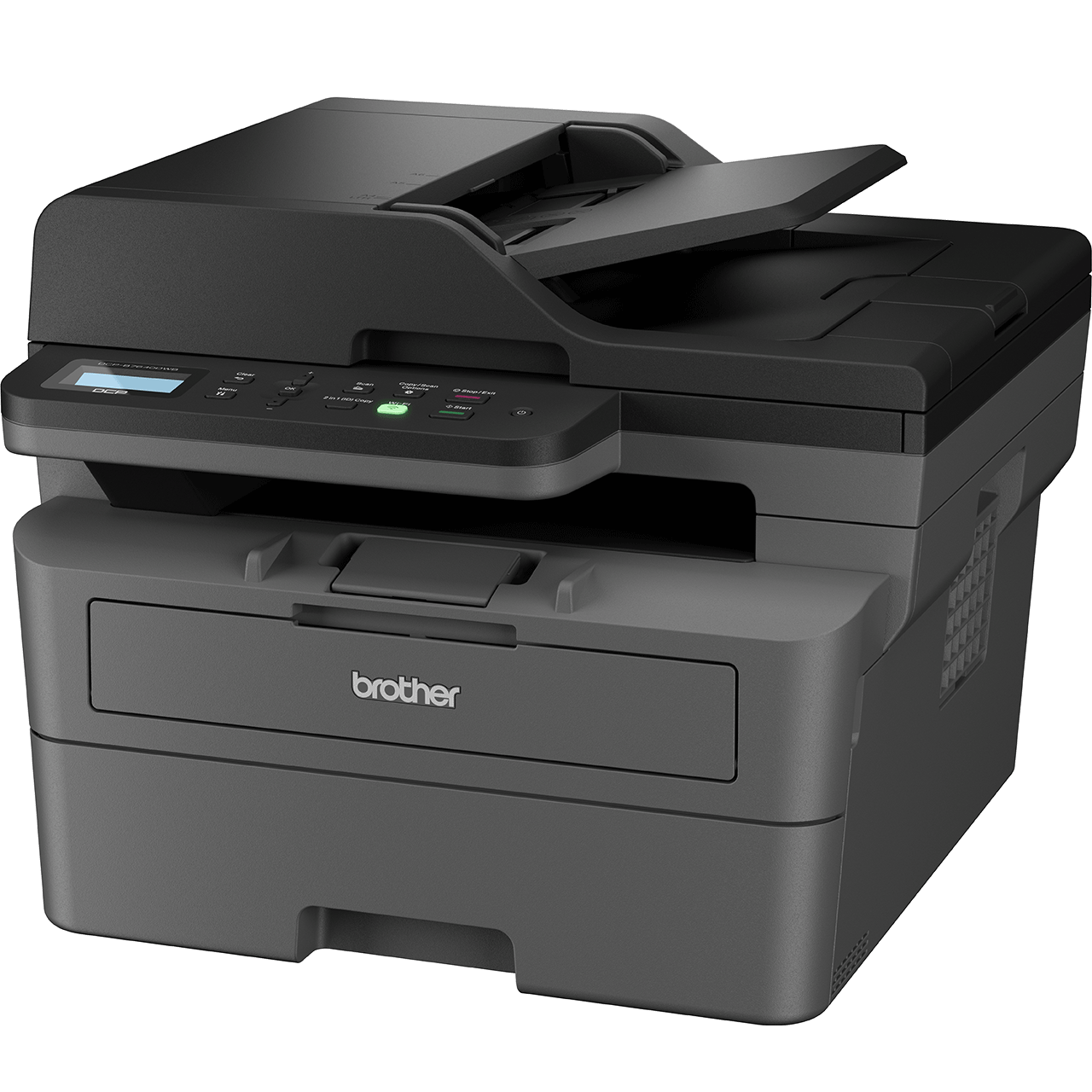 Brother DCP-B7640DWB Mono Laser Printer Left Side View
