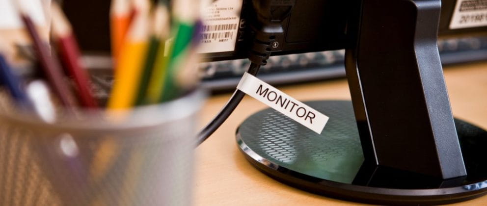 a home setup monitor