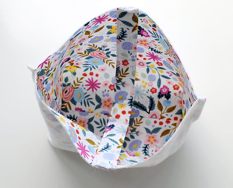 Fabric Easter Basket NINE-4