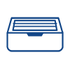 250 sheets paper tray