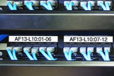 Network Infrastructure Labelling | Brother India