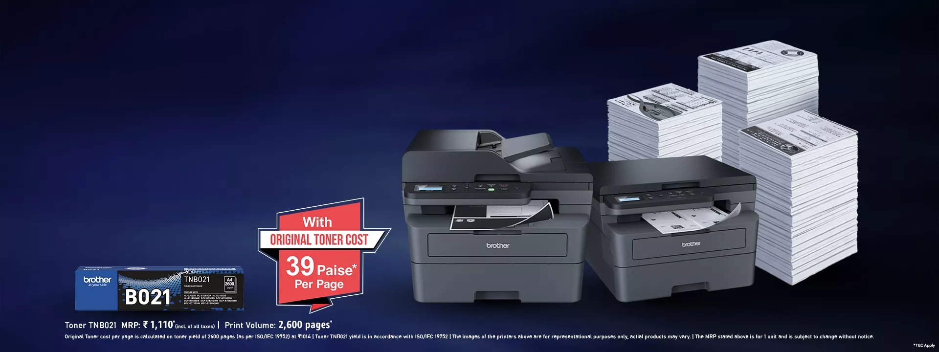 Toner Box Micro Site Banner - Desktop