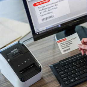 Application Output of QL-800