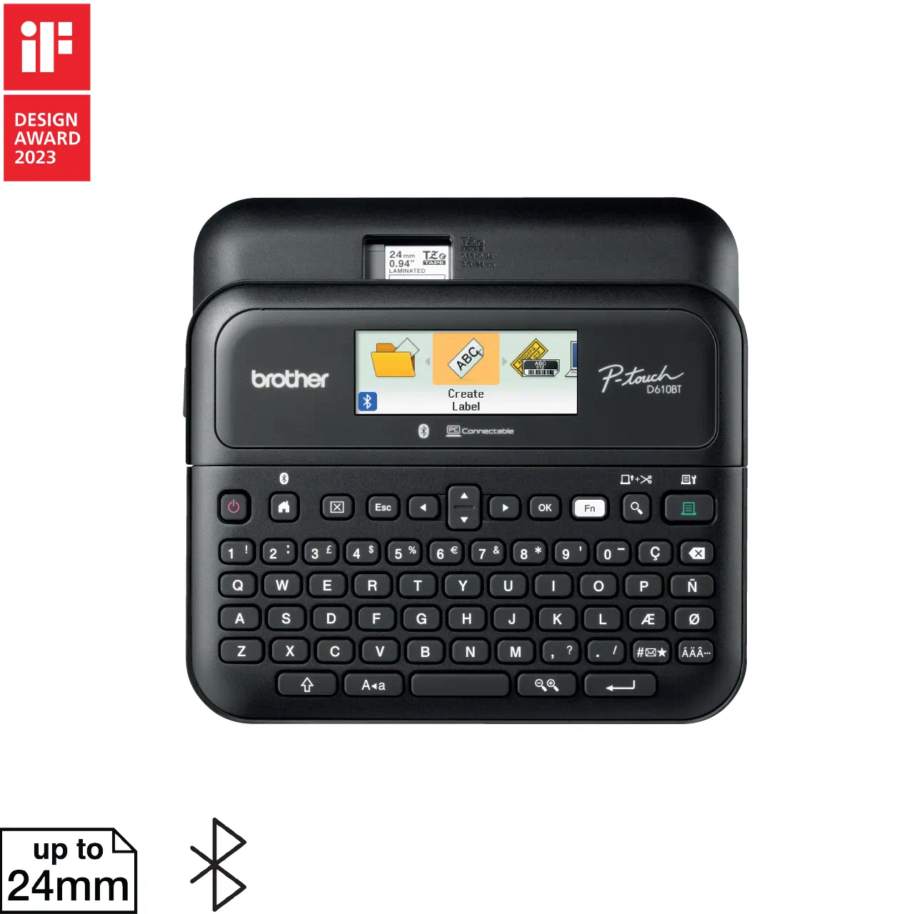 PT-D610BT Desktop Label Printer
