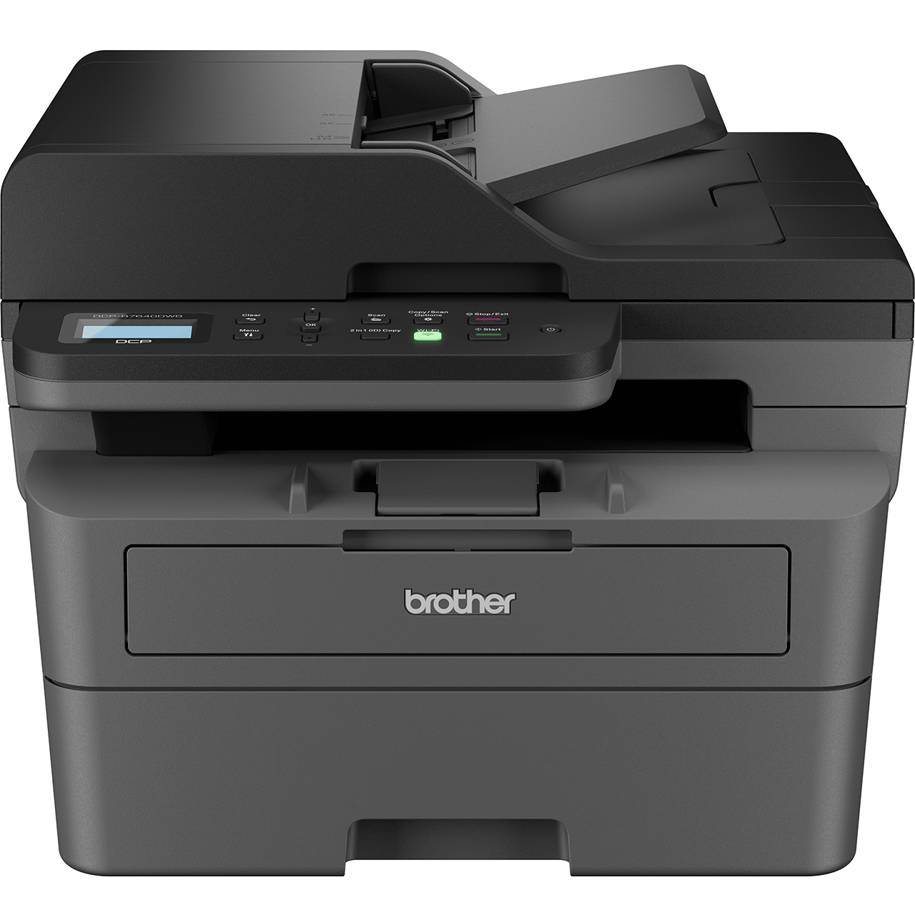 Brother DCP-B7640DWB Mono Laser Printer Front View