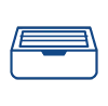 250 sheets paper tray