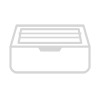 High Capacity Paper Tray Up to 250 Pages